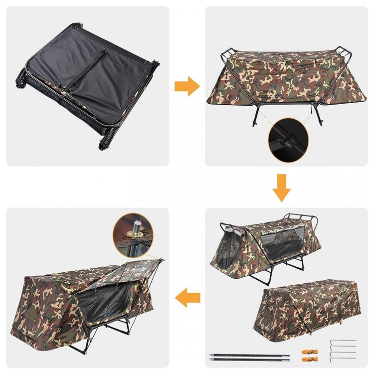 Yescom-Barraca-Suspensa-Portatil-para-Acampamento-Camping-foto-1