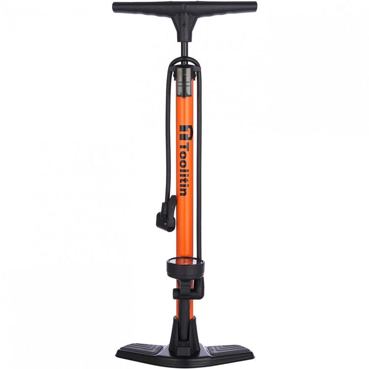 TOOLITIN-Bomba-de-Piso-Ergonomica-para-Bicicleta-com-Medidor-foto-0