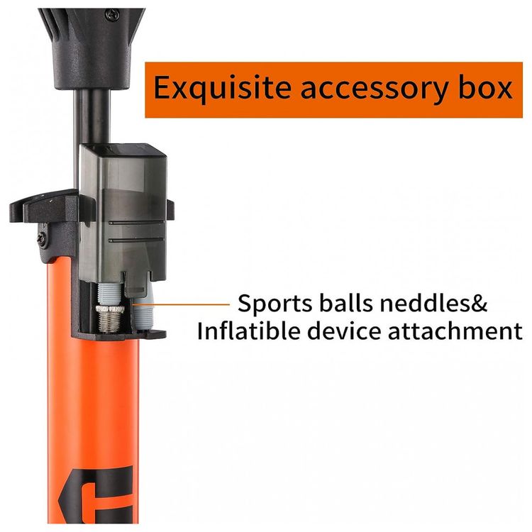 TOOLITIN-Bomba-de-Piso-Ergonomica-para-Bicicleta-com-Medidor-foto-3