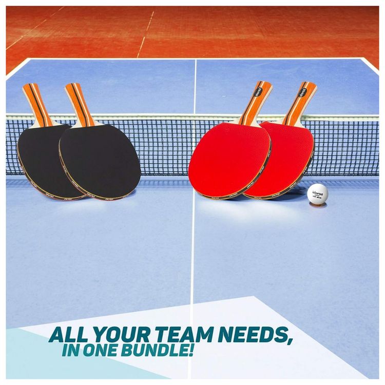Idoraz-Kit-de-Ping-Pong-com-Mesa-Portatil-4-Raquetes-6-foto-4