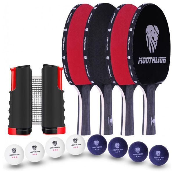 MOOTHLION-Kit-de-Ping-Pong-com-Mesa-Portatil-4-Raquetes-8-foto-0