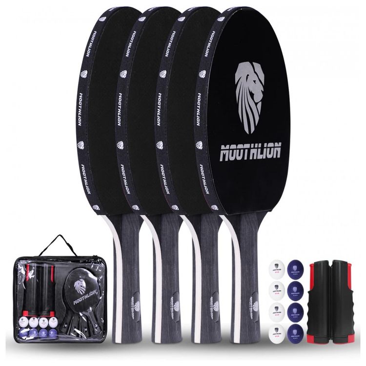 MOOTHLION-Kit-de-Ping-Pong-com-Mesa-Portatil-4-Raquetes-8-foto-2