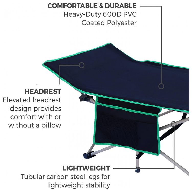 OSAGE-RIVER-Cama-Acampamento-Camping-Dobravel-Portatil-ate-foto-2