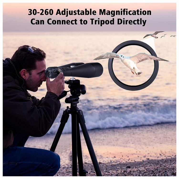 Binoculos-Profissional-30x260-a-Prova-dAgua-Alcance-300M-foto-1