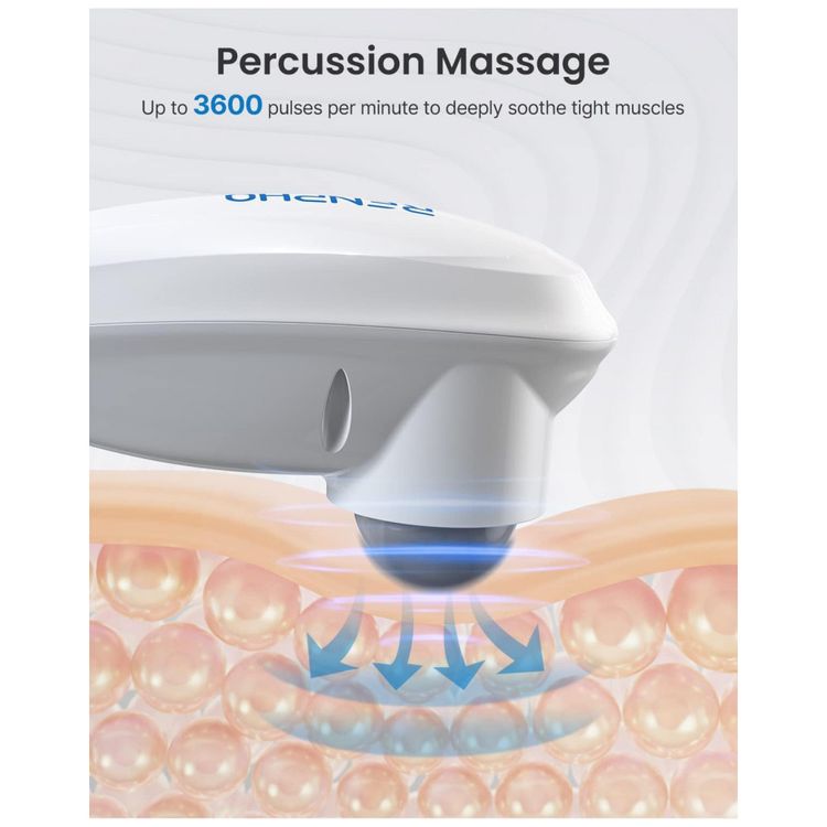 RENPHO-Massageador-Terapeutico-Eletrico-de-Percussao-sem-Fio-foto-1