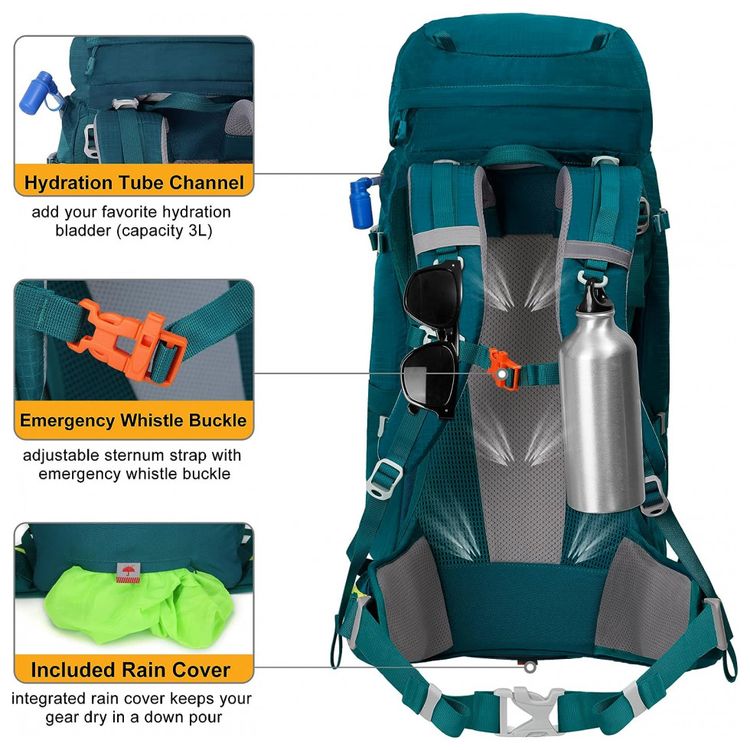 N-NEVO-RHINO-Mochila-de-Acampamento-Camping-45L-foto-3