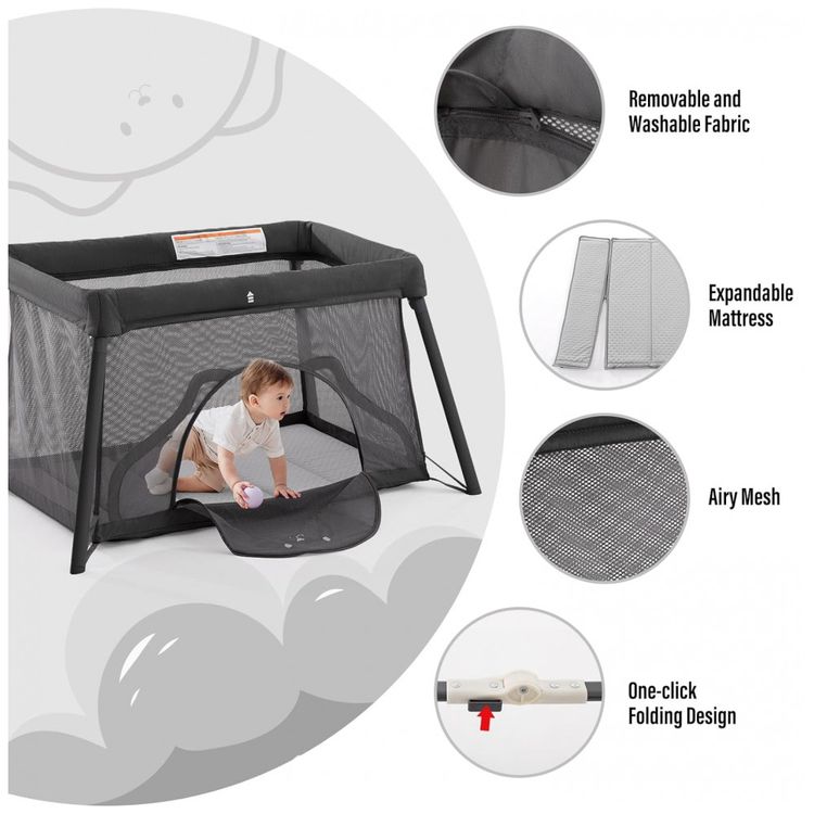 Berco-Cercado-Portatil-2-em-1-com-Colchao-Confortavel-e-foto-4