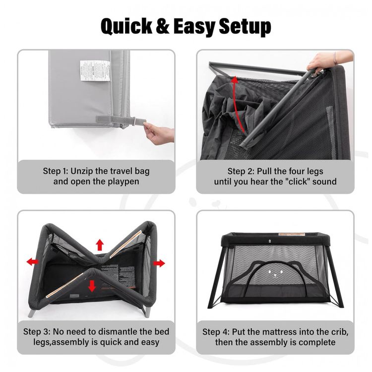 Berco-Cercado-Portatil-2-em-1-com-Colchao-Confortavel-e-foto-5