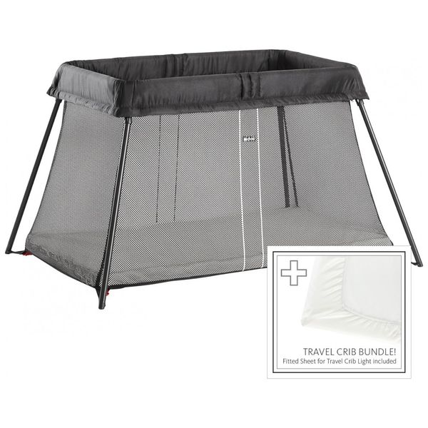 Cercadinho-para-Bebe-com-Lencol-BabyBjorn-640001US-Preto-foto-0