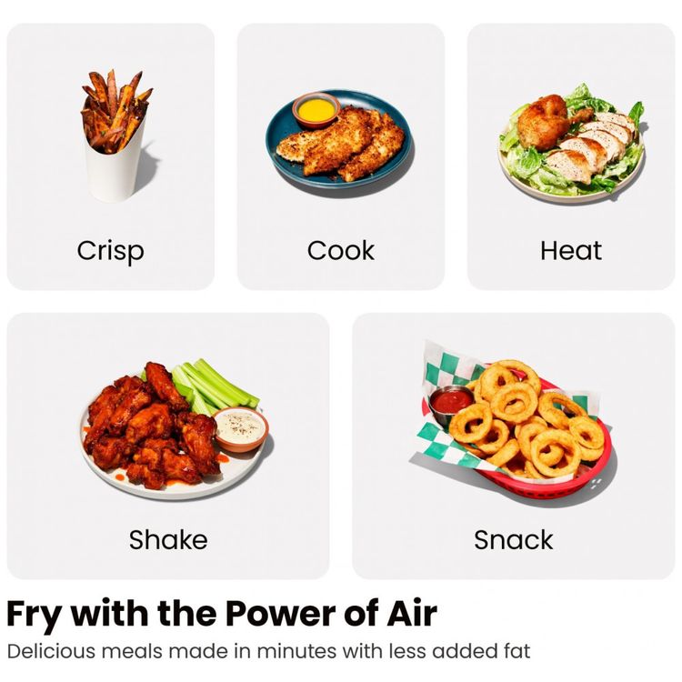 Fritadeira-Eletrica-Airfryer-com-2-Cestos-de-3L-e-Janela-de-foto-1
