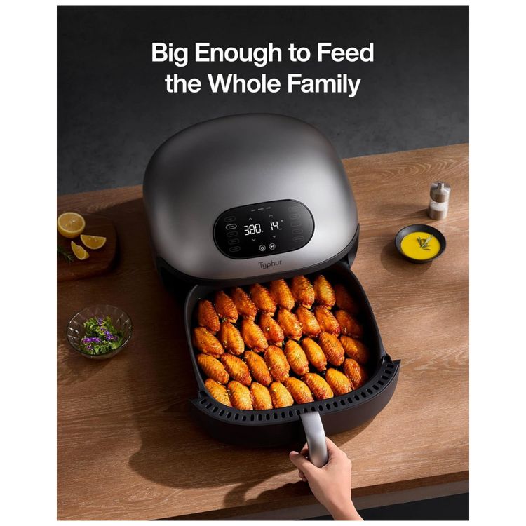 Fritadeira-Eletrica-Airfryer-5L-Inteligente-com-Auto-Limpeza-foto-2