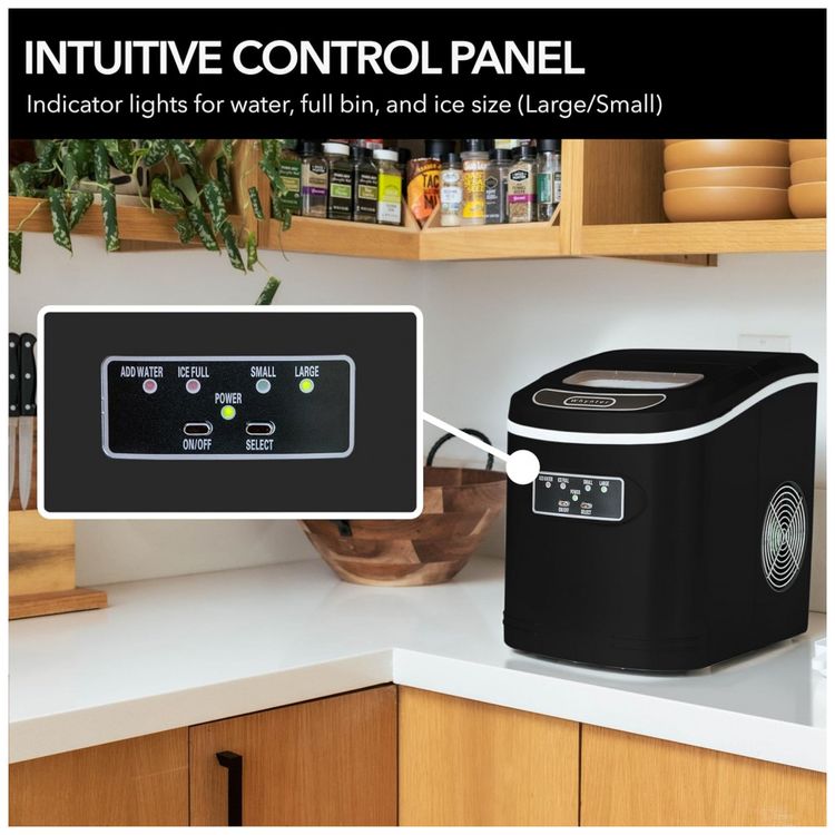 Maquina-de-Gelo-Compacta-Portatil-com-Capacidade-para-12-kg-foto-1