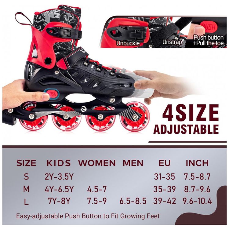 Patins-Regulavel-e-Ajustavel-para-Jovens-e-Adultos-com-foto-1