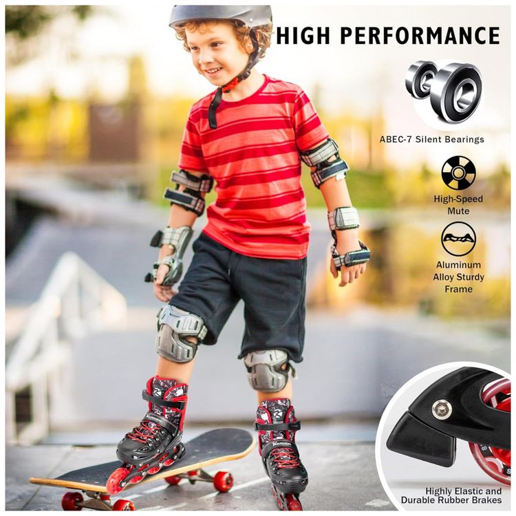 Patins-Regulavel-e-Ajustavel-para-Jovens-e-Adultos-com-foto-4