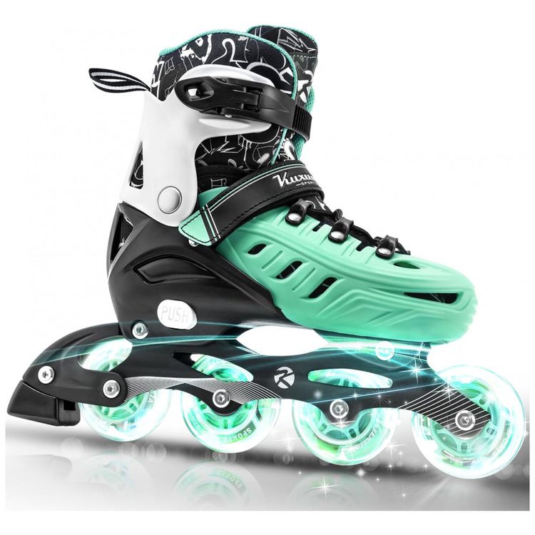 Patins-Regulavel-e-Ajustavel-para-Criancas-com-Rodas-foto-0