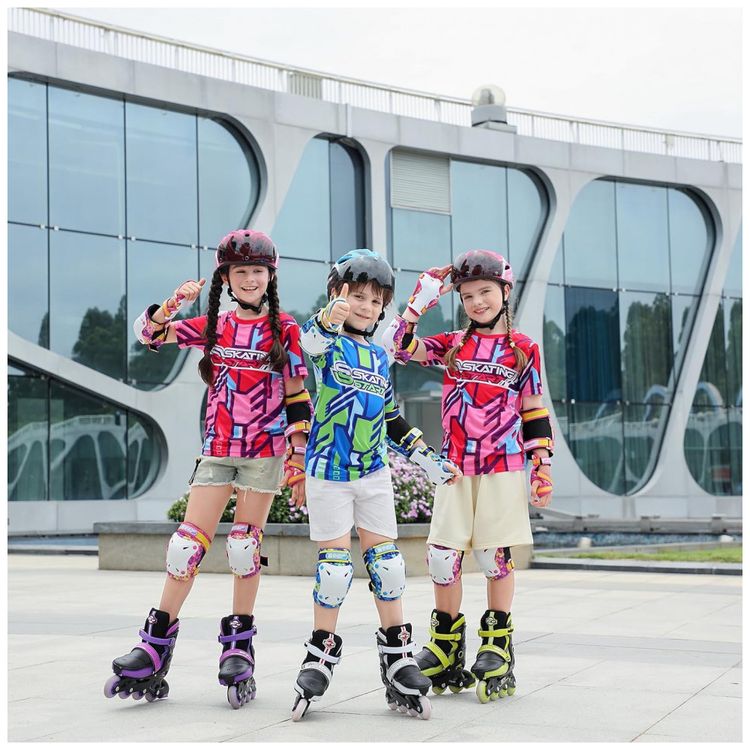 Patins-Infantil-Regulavel-com-4-Rodas-Iluminadas-Tam-BR-34-foto-5