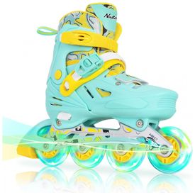 Patins-Infantil-Regulavel-com-Rodas-Iluminadas-para-foto-0