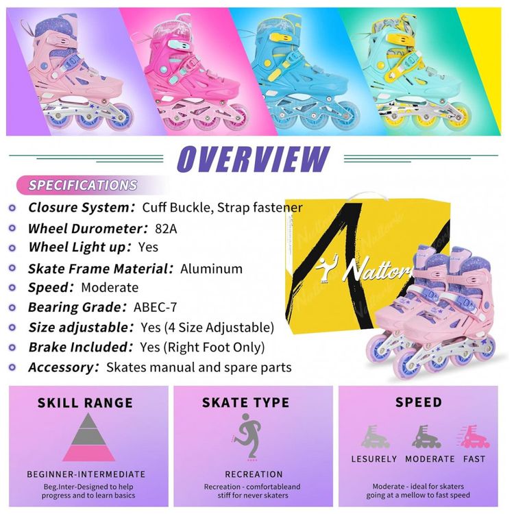 Patins-Regulavel-para-Criancas-com-Rodas-Iluminadas-para-foto-5