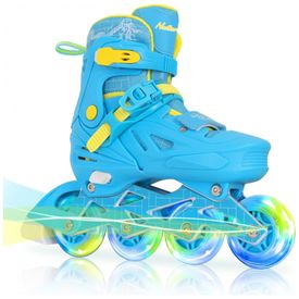 Patins-Regulavel-para-Criancas-com-Rodas-Iluminadas-para-foto-0