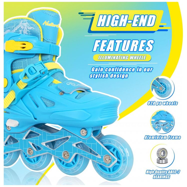 Patins-Regulavel-para-Criancas-com-Rodas-Iluminadas-para-foto-1