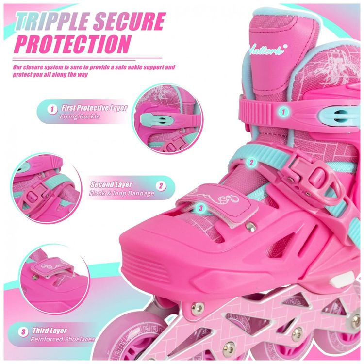 Patins-Regulavel-para-Criancas-com-Rodas-Iluminadas-para-foto-2