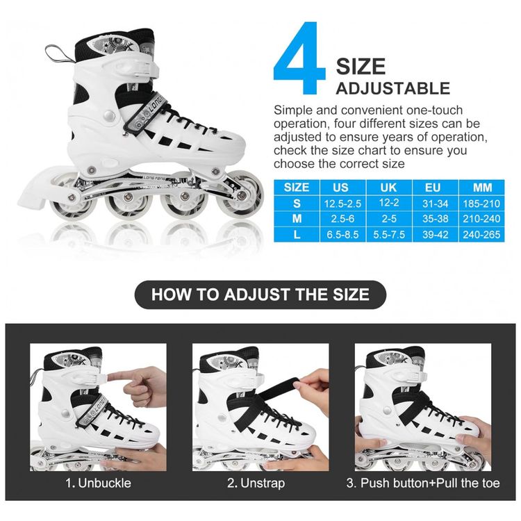 Patins-Regulavel-e-Ajustavel-para-Criancas-e-Adolescentes-foto-1
