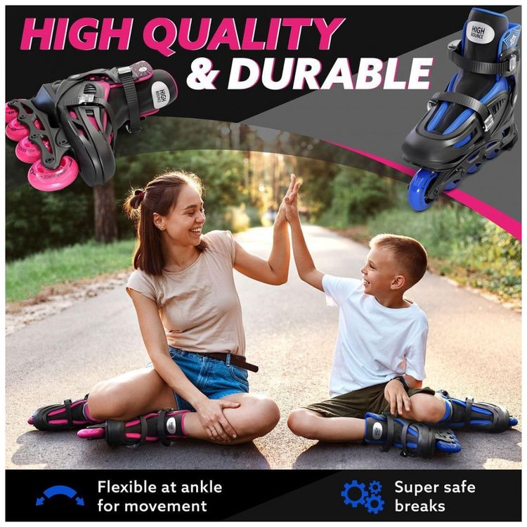 Patins-Infantil-Regulavel-com-Rodas-de-Gel-Tam-BR-29-a-32-foto-1