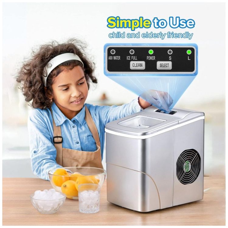 Maquina-de-Gelo-com-Capacidade-para-11-kg-em-24H-e-Colher-de-foto-3