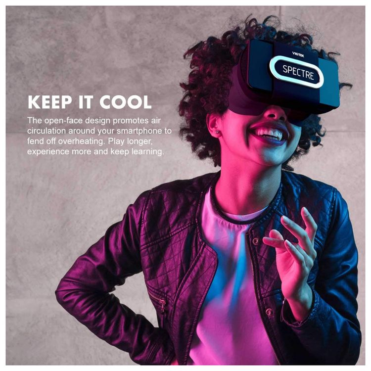 VIOTEK-Oculos-de-Realidade-Virtual-3D-com-Fones-de-Ouvido-e-foto-1