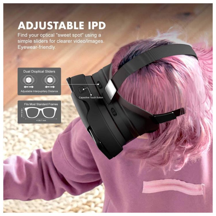 VIOTEK-Oculos-de-Realidade-Virtual-3D-com-Fones-de-Ouvido-e-foto-3