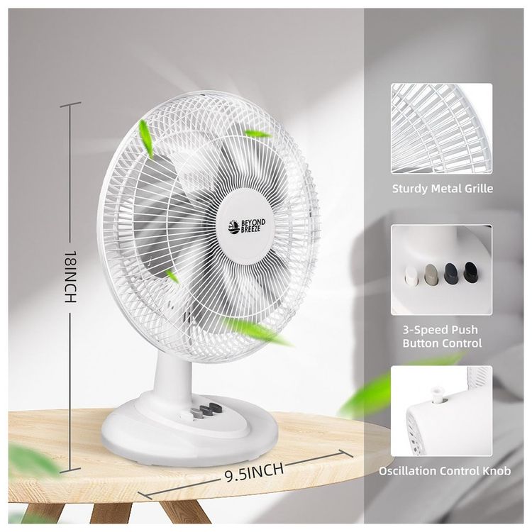 Ventilador-de-Mesa-3-Velocidades-110v-BEYOND-BREEZE-Preto-foto-1