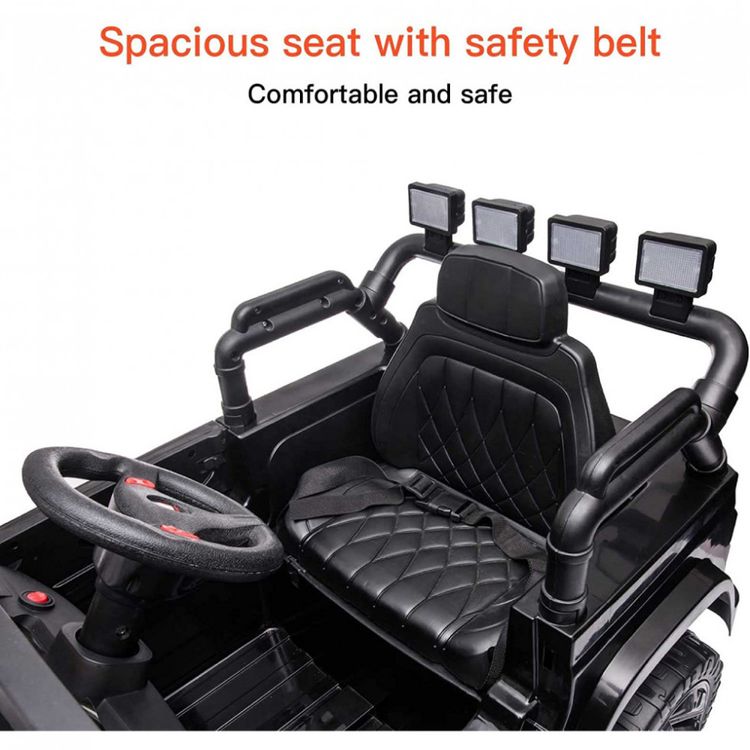 u-URideon-Carro-Carrinho-Eletrico-1-Assento-12V-com-Luzes-foto-4