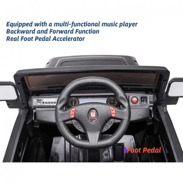 u-URideon-Carro-Carrinho-Eletrico-1-Assento-12V-com-Luzes-foto-5