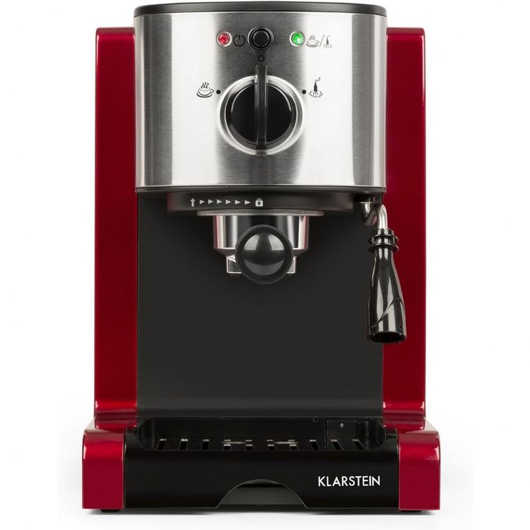 KLARSTEIN-Maquina-de-Cafe-Expresso-1L-20-Bars-Aco-Inox-foto-2