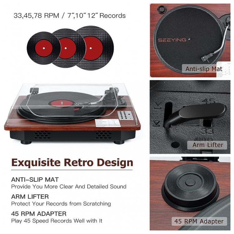 SeeYing-Toca-Discos-de-Vinil-Bluetooth-com-Radio-FM-3-foto-4