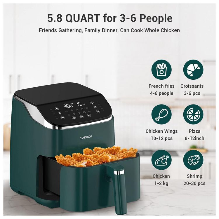 ESLITE-LIFE-Air-Fryer-Fritadeira-Eletrica-sem-oleo-8-em-1-foto-2