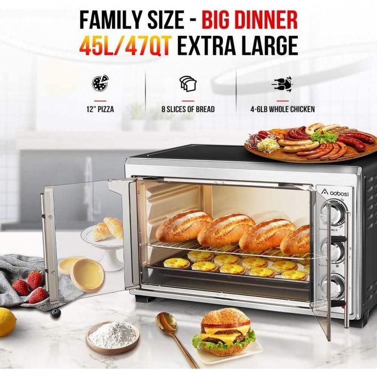 AOBOSI-Fritadeira-Eletrica-Air-Fryer-23L-Multifuncional-com-foto-3