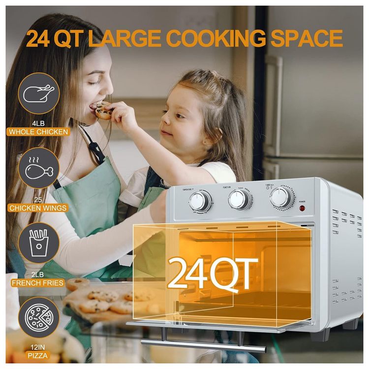 Fritadeira-Eletrica-Air-Fryer-23L-Multifuncional-com-Painel-foto-1