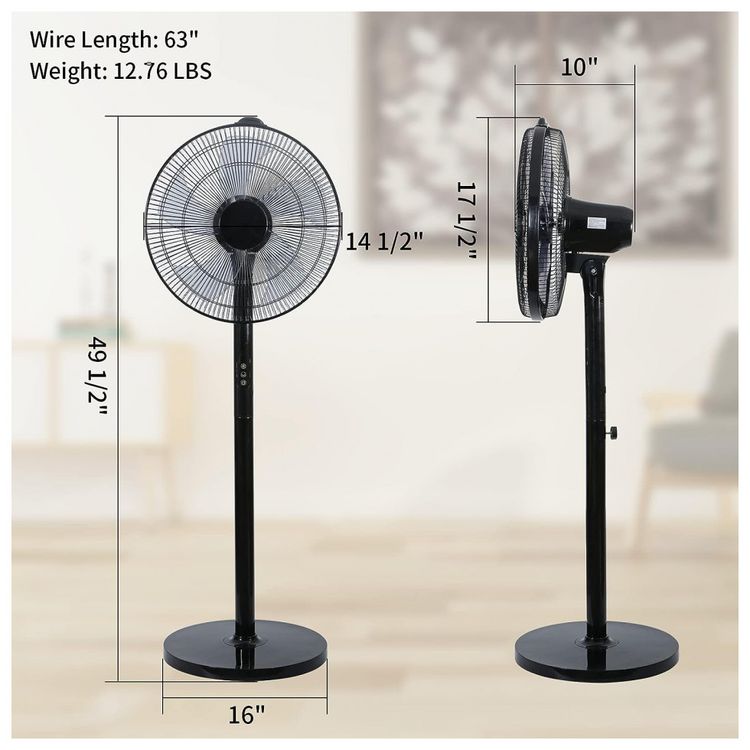 Ventilador-de-Coluna-3-Velocidades-Ajustaveis-110v-foto-1