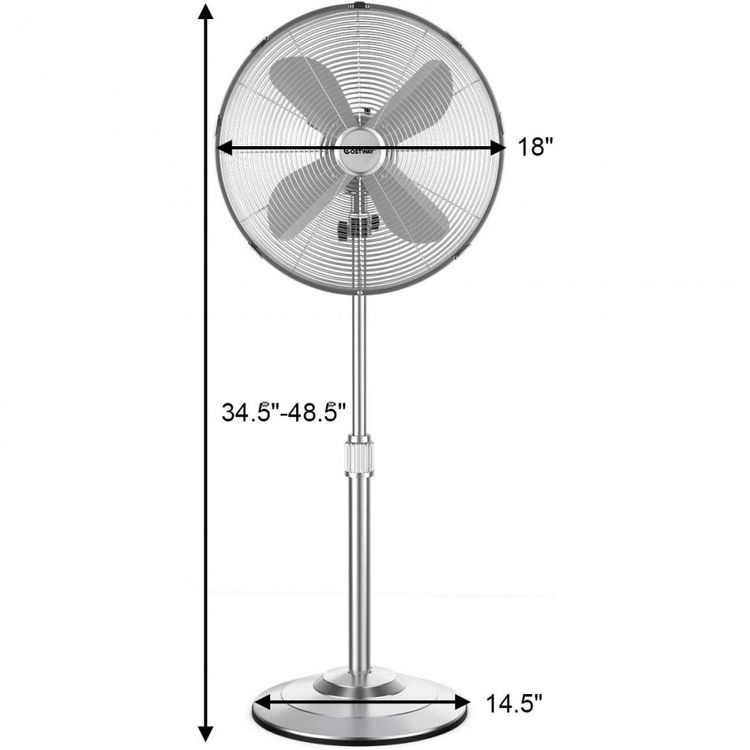 Ventilador-de-Coluna-3-Velocidades-Ajustaveis-110v-COSTWAY-foto-5