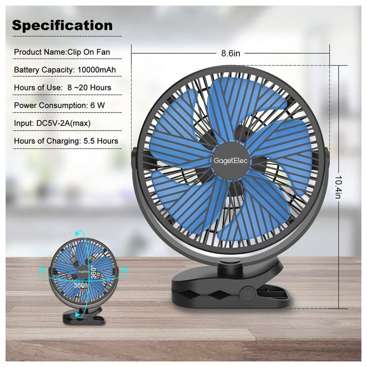 Ventilador-GagetElec-GE01-de-Coluna-4-Velocidades-foto-1