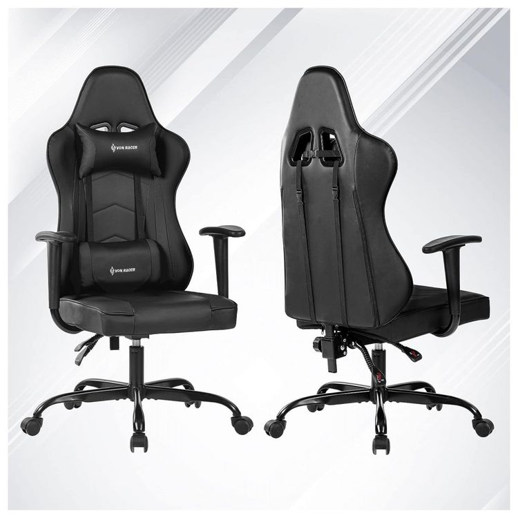 Blue-Whate-Cadeira-Gamer-Ergonomica-Ajustavel-com-Apoio-para-foto-2