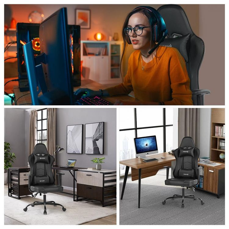 Blue-Whate-Cadeira-Gamer-Ergonomica-Ajustavel-com-Apoio-para-foto-4