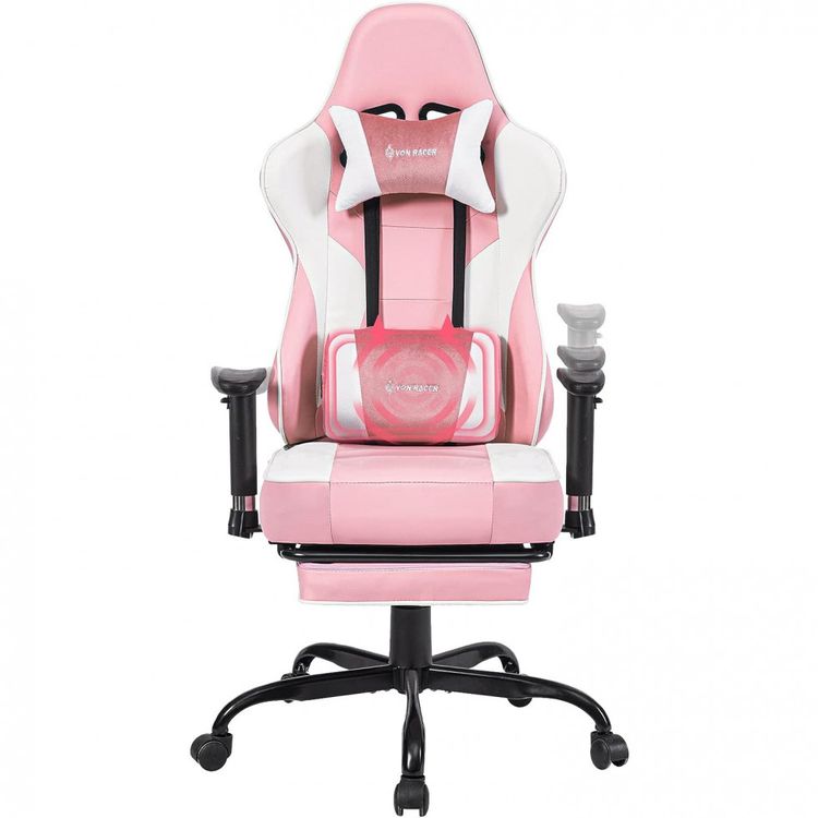 VON-RACER-Cadeira-Gamer-Ergonomica-Ajustavel-com-Apoio-para-foto-0