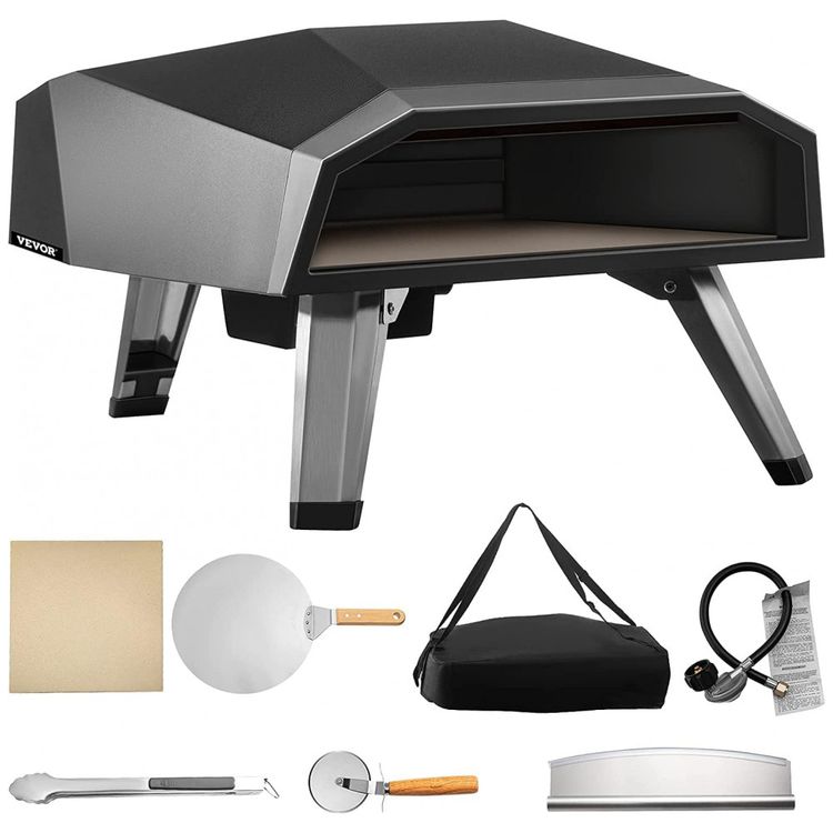 Forno-de-a-Carvao-Portatil-Aco-Inoxidavel-VEVOR-Wood-Fired-foto-0