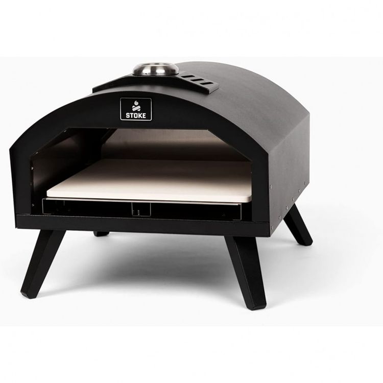 Stoke-Forno-de-Pizza-Portatil-a-Carvao-Pizzas-de-ate-com-foto-0