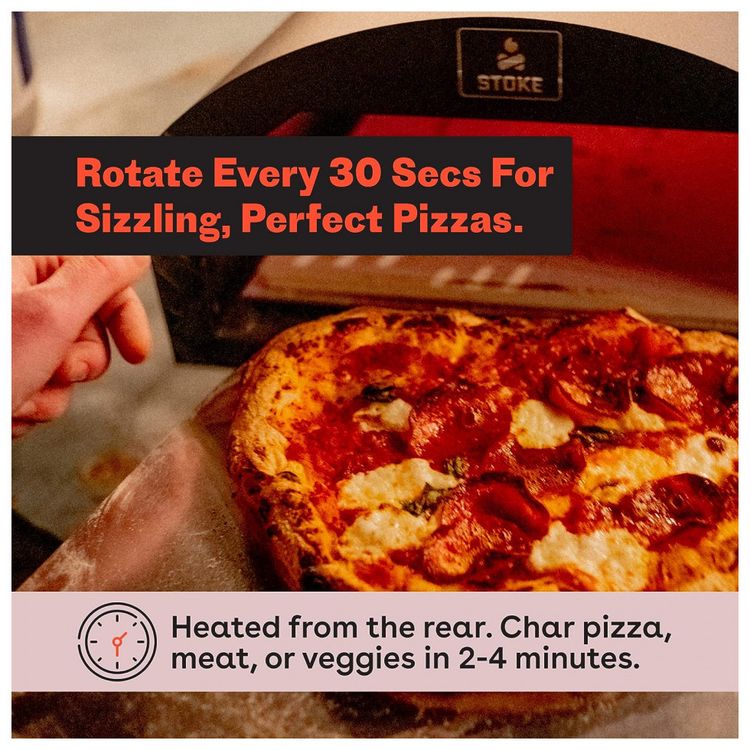 Stoke-Forno-de-Pizza-Portatil-a-Carvao-Pizzas-de-ate-com-foto-5