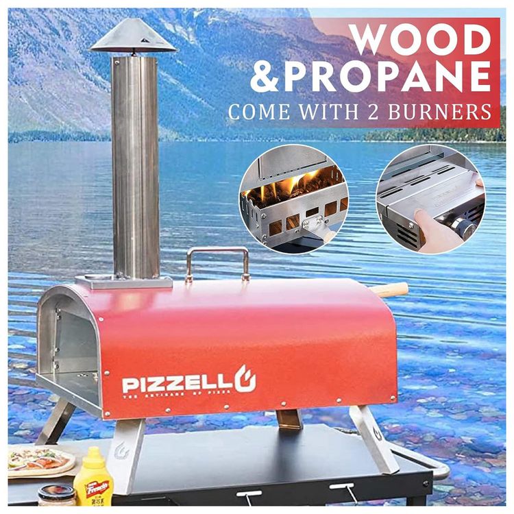 PIZZELL-Forno-de-Pizza-a-Gas-com-Acessorios-Bandeja-foto-1