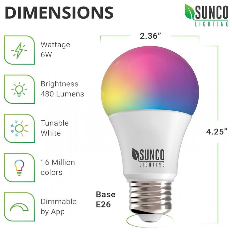 Lampada-LED-Colorida-Inteligente-Wi-Fi-Controle-de-Voz-foto-1