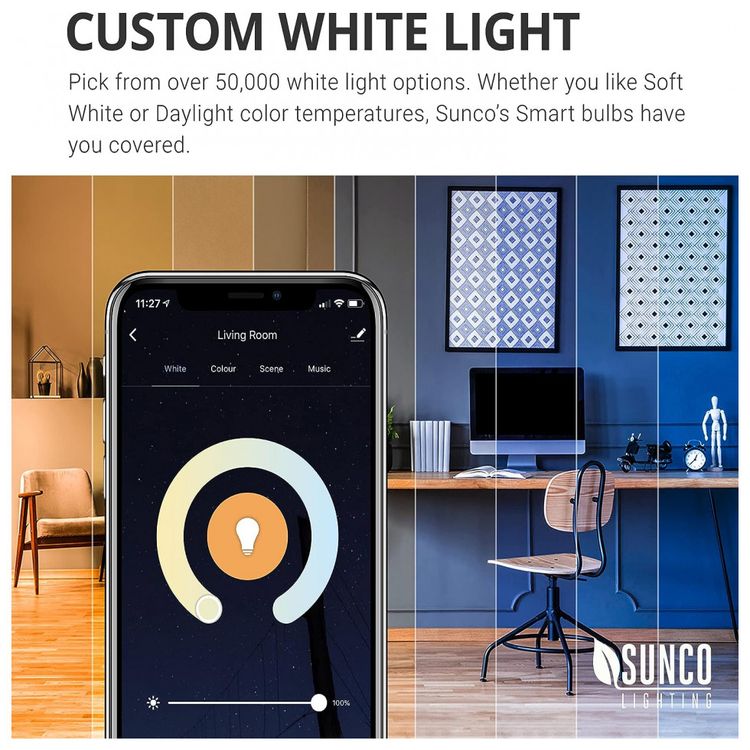 Sunco-Lighting-Lampada-LED-Colorida-Inteligente-Wi-Fi-foto-2